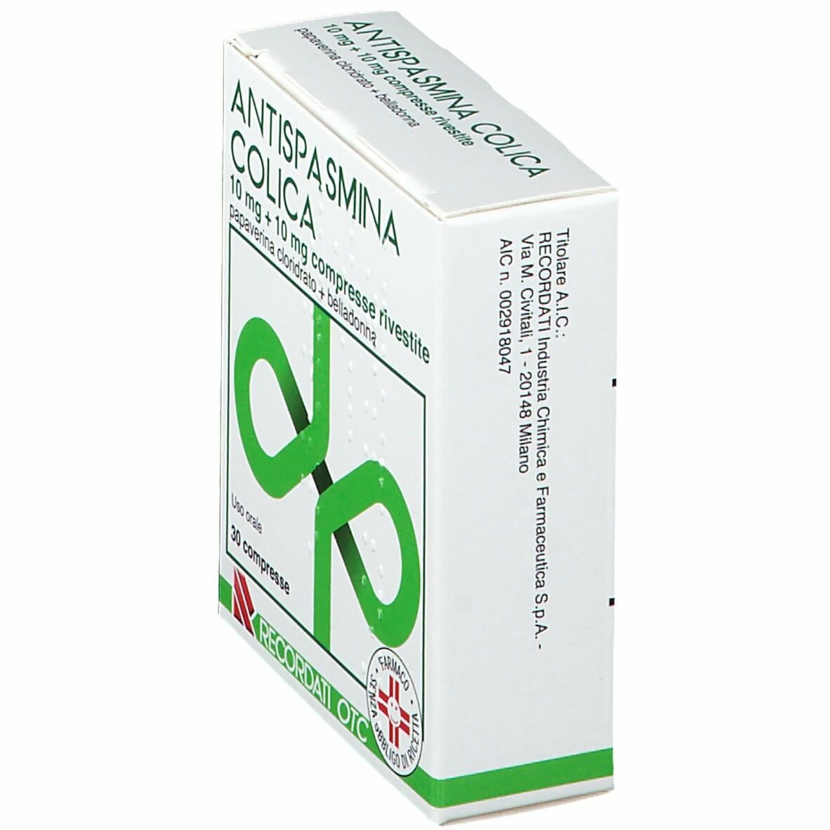 Antispasmina Colica Disturbi Gastrointestinali 30 Compresse rivestite