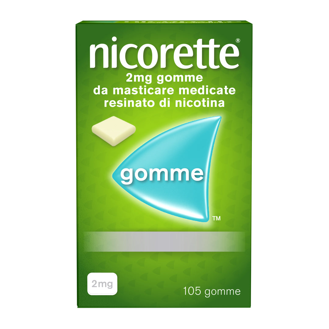 Nicorette Gomme Masticabili Per Smettere Di Fumare 2mg 105 Pezzi