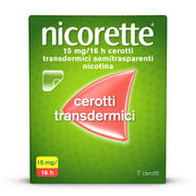 Nicorette Cerotti Transdermici 15 mg/16 h Nicotina 7 Cerotti