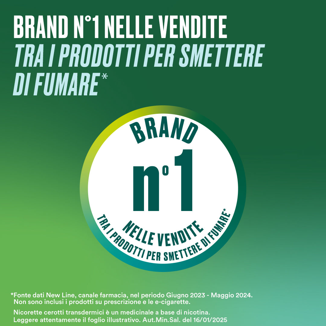 Nicorette Cerotti Transdermici 15 mg/16 h Nicotina 7 Cerotti