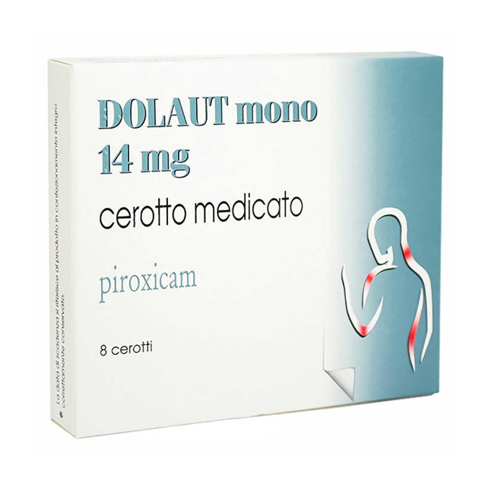 Dolaut Mono 8 Cerotti Medicati 14 mg Piroxicam
