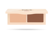 Pupa Wonder Me Natural Sculpt Polvere Viso Duo Contouring 8g 002 Medium Dark Skin