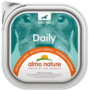 Almo Nature Daily Menu Cibo Umido Vitello E Carote Cani Adulti Vaschetta 300g