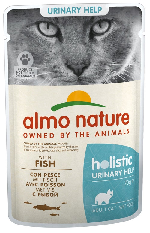 Almo Nature Urinary Help Cibo Umido Con Pesce Per Gatti Adulti Bustina 70g