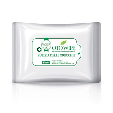 Derbe Salviette Otowipe Natural Derma Pet 15 Pezzi