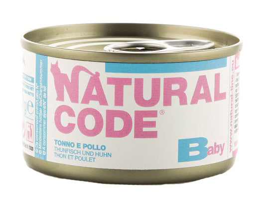 Natural Code Kitten Baby Tonno e Pollo