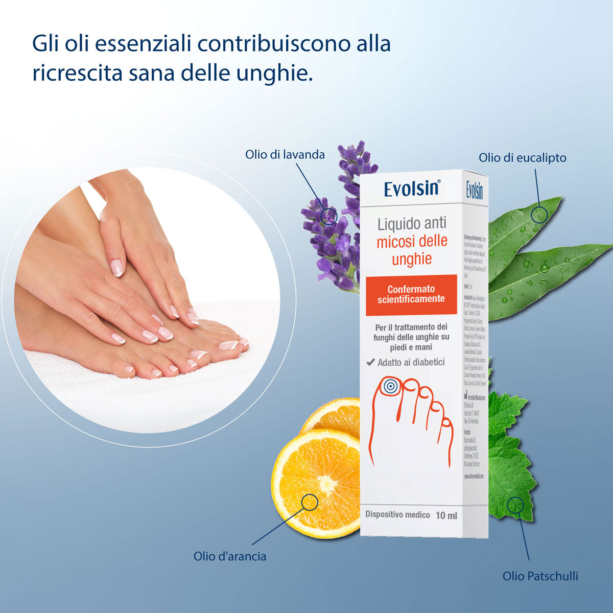 Evolsin Liquido Antimicotico per Unghie 10ml