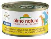 Almo Nature Cuisine Cibo Umido Pollo Con Carote E Riso Per Cani Adulti Scatoletta 95g
