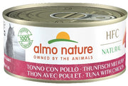 Almo Nature HFC Natural Tonno con Pollo Cibo Umido Per Gatti Adulti Lattina 150g