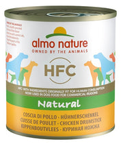 Almo Nature Cibo Umido Coscia Di Pollo Per Cani Adulti Scatoletta 280g