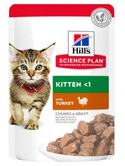 Hill's Science Plan Kitten Bocconcini Tacchino Per Gatti Cuccioli Bustina 85g