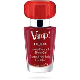 Pupa Vamp! Smalto Profumato Effetto Gel 204 Passionate Red 9ml
