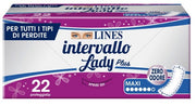Lines Intervallo Lady Plus Maxi 22 Proteggislip