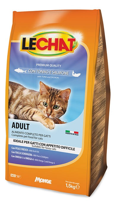 Lechat Croccantini Tonno/salmone 1,5 kg