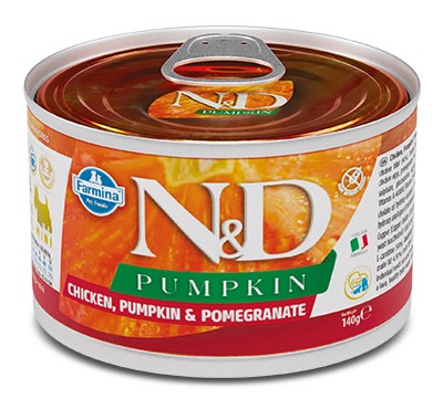 Farmina Natural & Delicious Pumpkin Puppy Con Pollo Zucca E Melograno Per Cani Cuccioli 140g
