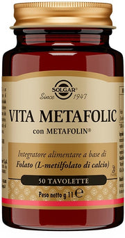 Solgar Vita Metafolic 50 Tavolette - Integratore Alimentare Premium