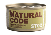 Natural Code Steril 02 Tonno e Amaranto Umido Gatto Lattina 85 g