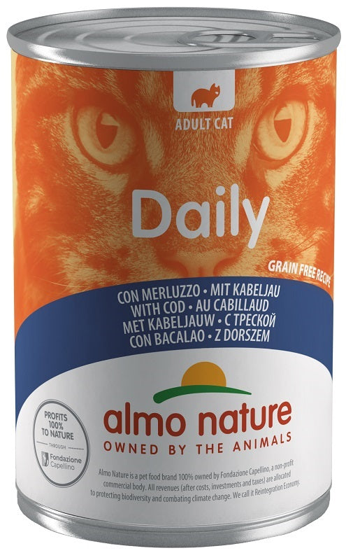 Almo Nature Daily Cat Merluzzo 400 g
