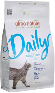 Almo Nature Daily Cat Crocchette Sterilised Tonno 1,2 kg