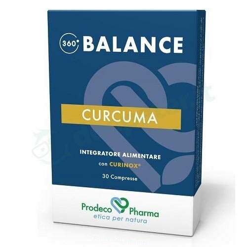 360 balance curcuma 30 compresse