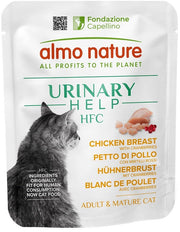 Almo Nature Hfc Gatto Urinary Help Petto Pollo Mirtilli Rossi 50 g