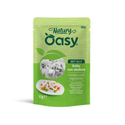 Oasy Wet Cat Natury Soft Jelly Pollo con Verdure Busta 70 g