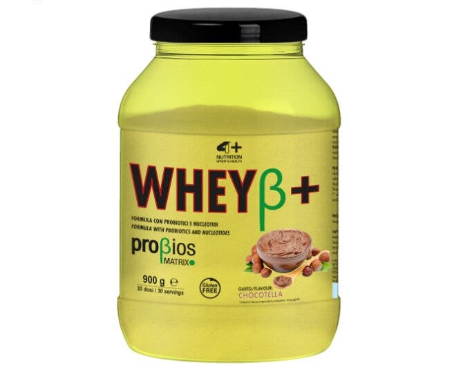 4+ nutrition wheyb+ chocotella 900g