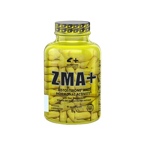 4+ nutrition zma+ 90 capsule