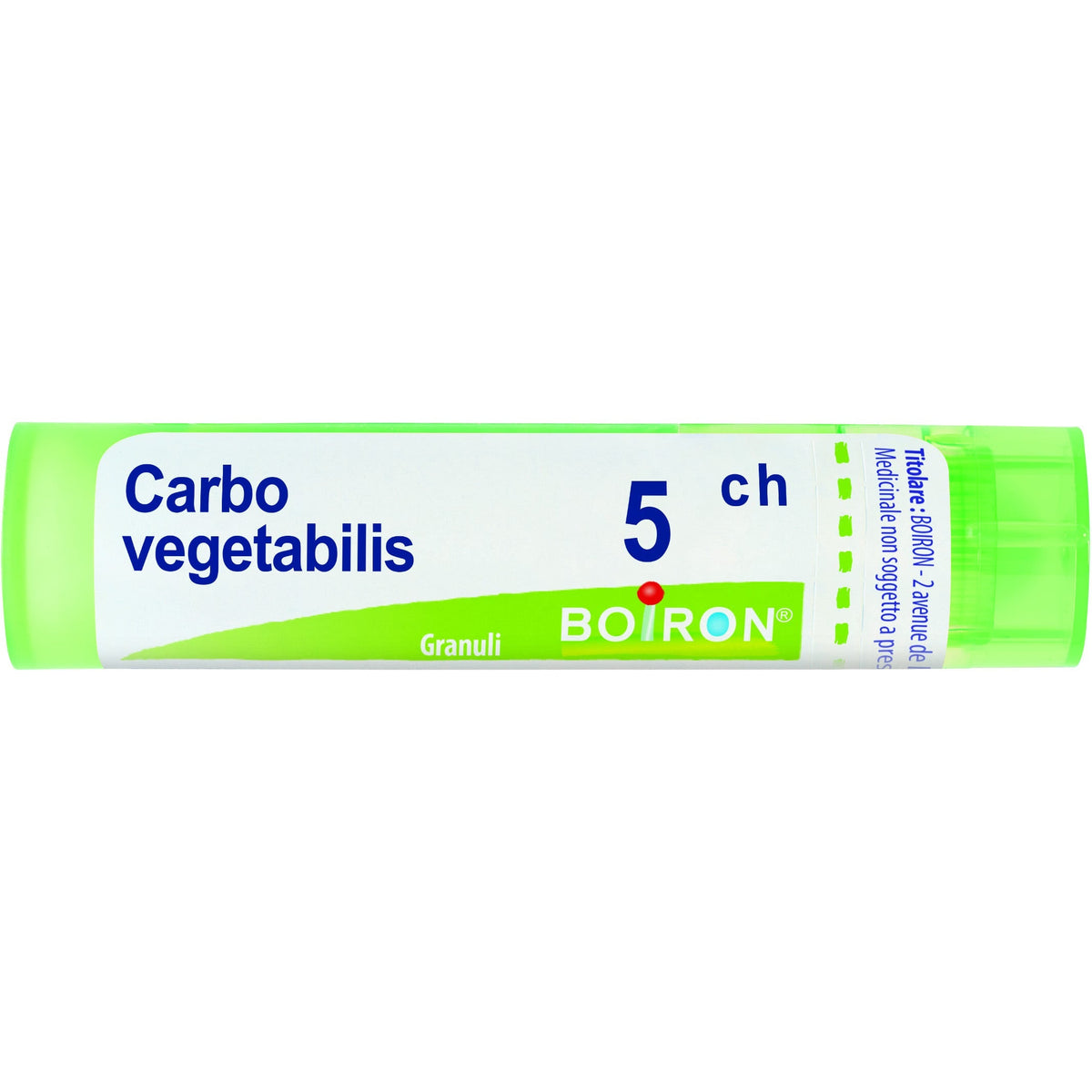 Boiron Carbo Vegetabilis Granuli 05Ch Tubo 4g