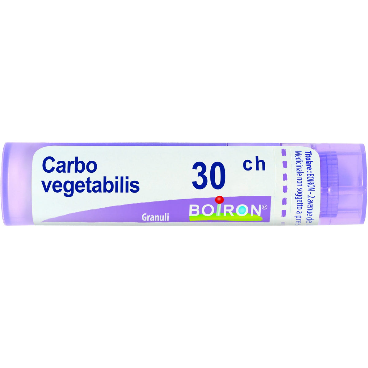 Boiron Carbo Vegetabilis Granuli 30Ch Tubo 4g