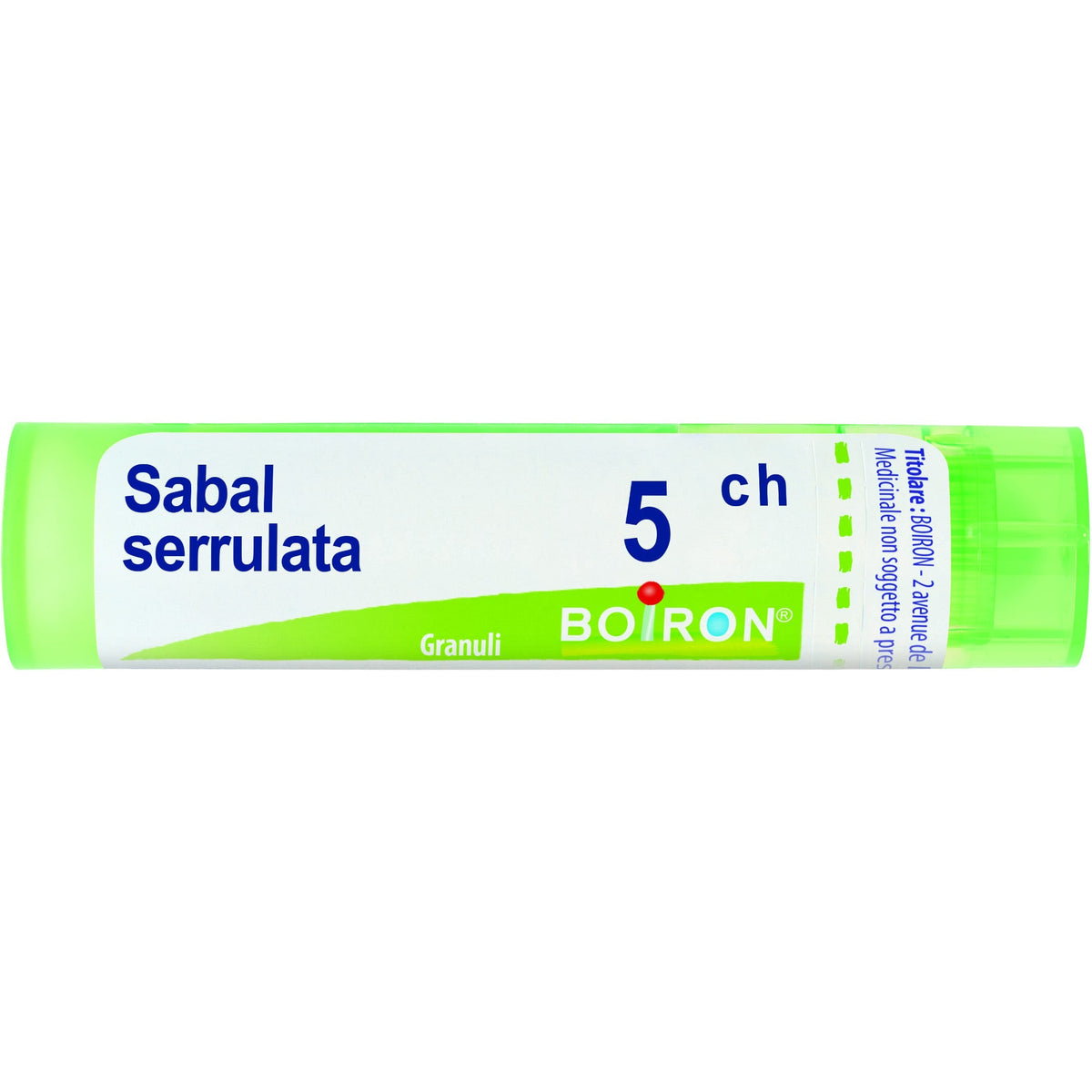 Boiron Sabal Serrulata Granuli 05Ch Tubo 4g