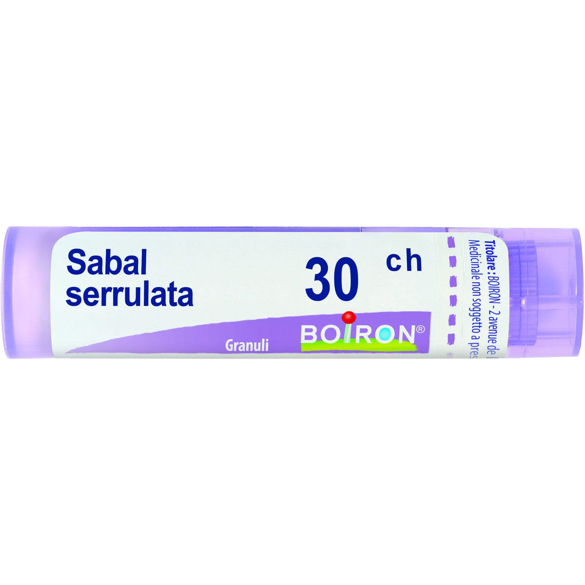 Boiron Sabal Serrulata Granuli 30Ch Tubo 4g