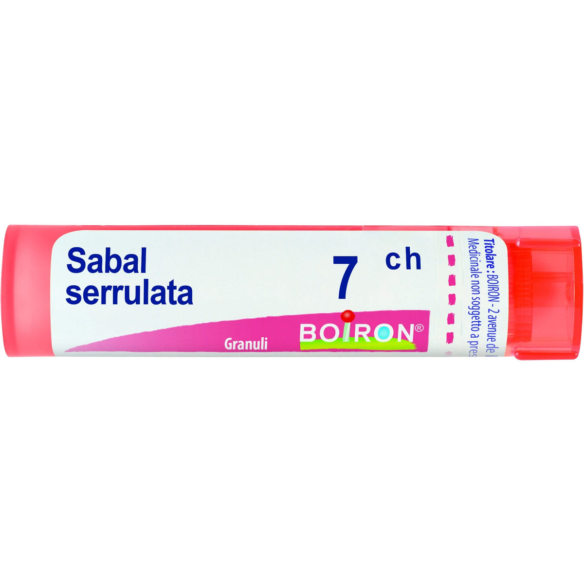 Boiron Sabal Serrulata Granuli 07Ch Tubo 4g