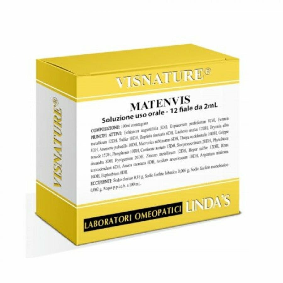 Linda's Matenvis 12 Fiale Da 2ml