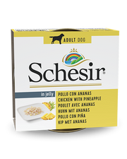 Schesir Pollo Con Ananas Cibo Umido Cani Adulti Lattina 150 g