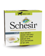 Schesir Pollo Con Mela Cibo Umido Cani Adulti Lattina 150 g