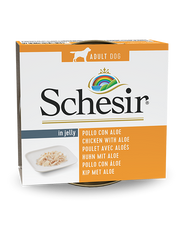Schesir Pollo Con Aloe Cibo Umido Cani Adulti Lattina 150 g