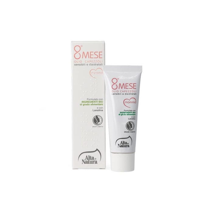 8 mese olio capezzoli 30ml