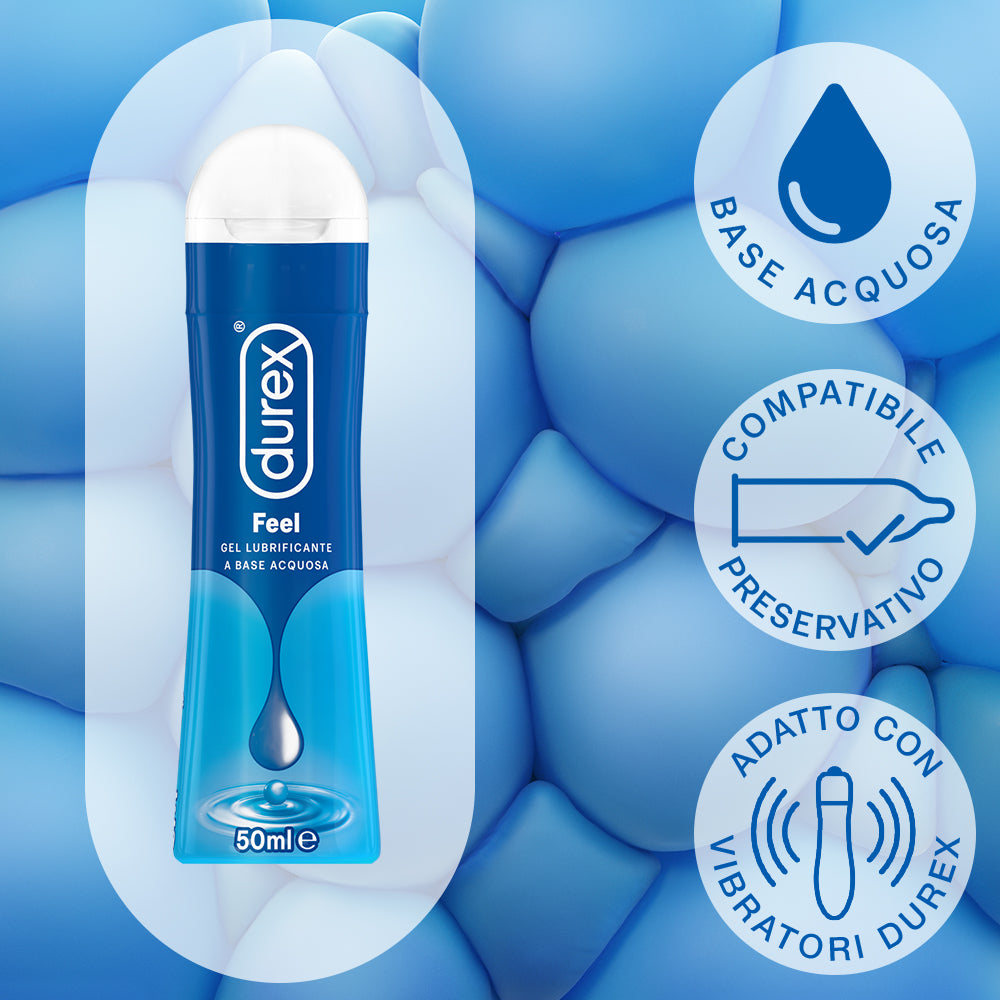 Durex Play Feel Gel Lubrificante Intimo Effetto Seta 50 ml