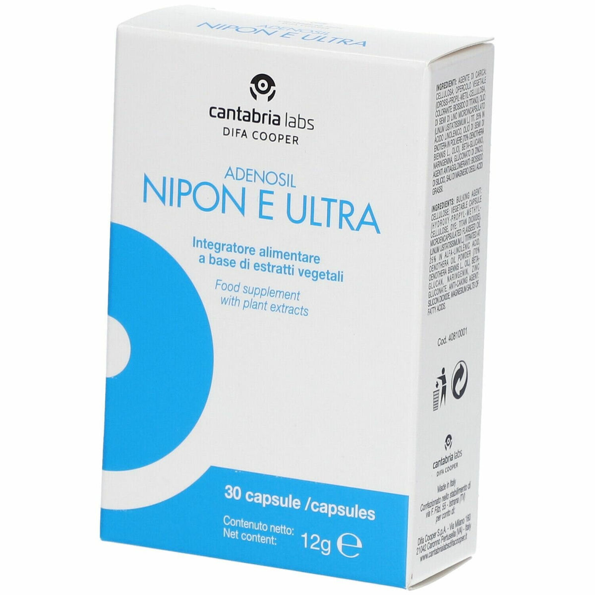 Nipon e ultra a base di antiossidanti 30 capsule