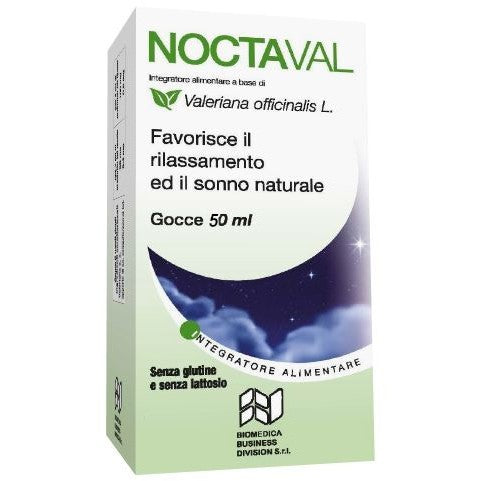 Noctaval Gocce per Ansia e Tensione a base di Valeriana 50ml