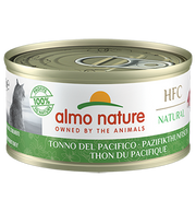Almo Nature HFC Natural Cibo Umido Tonno Del Pacifico Per Gatti Adulti Lattina 70g