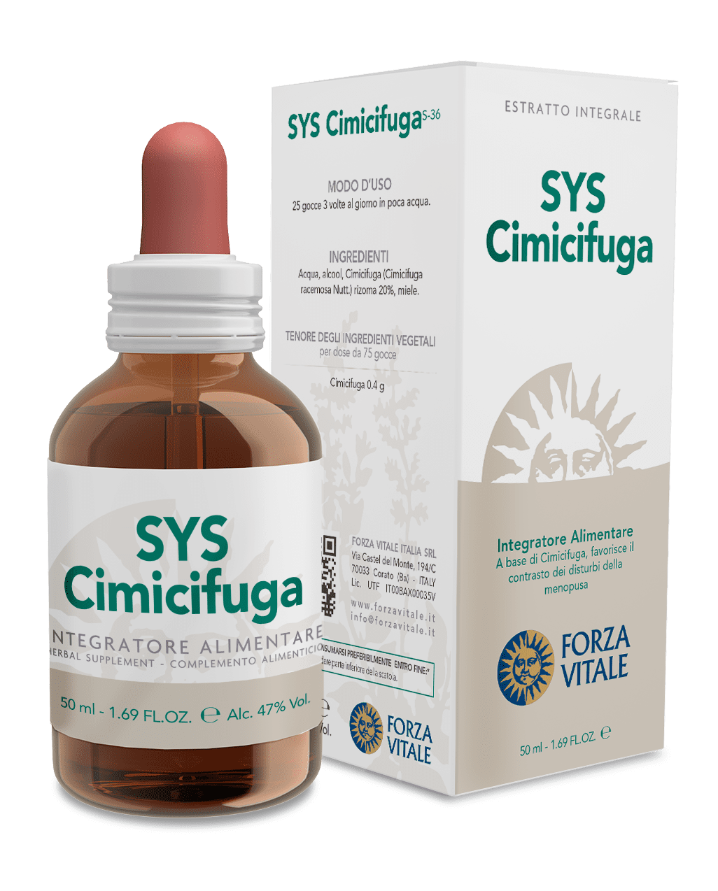 Sys cimicifuga gocce 50 ml