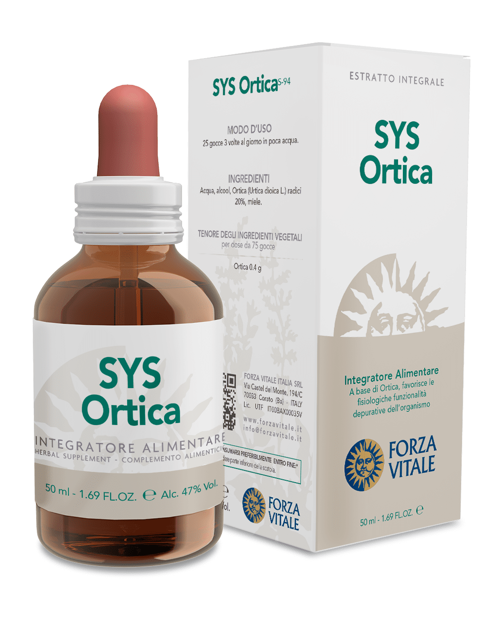 Sys ortica gocce 50 ml