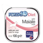 Forza10 Solo Diet Maiale Paté Per Cani Adulti Vaschetta 100g