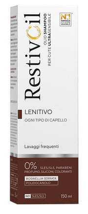 RestivOil Zero Prurito e Irritazione Olio Shampoo Lenitivo 150ml