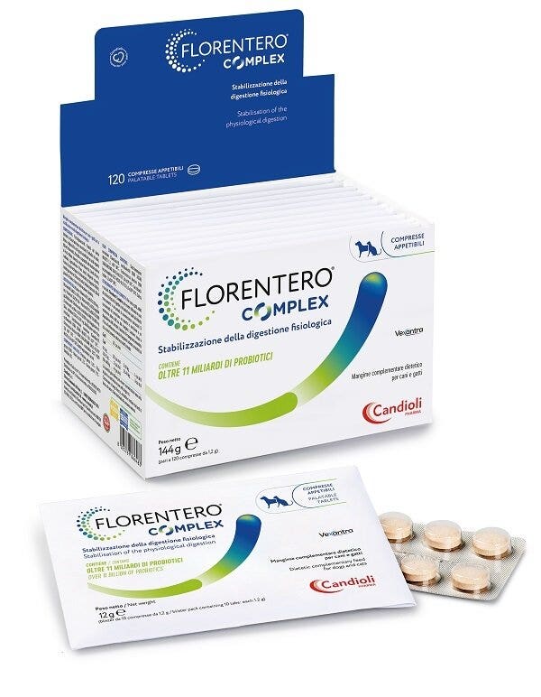Candioli Florentero Complex Complemento Alimentare Cani/Gatti 120 Compresse