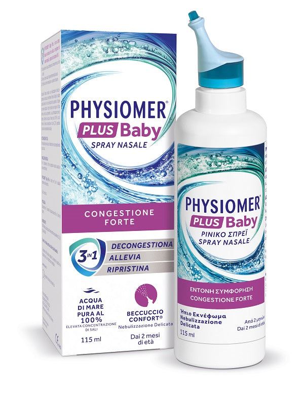 Physiomer Plus Baby Spray Nasale 115ml