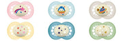 Mam Succhietto Original Night Silicone 2 Pezzi 16 Mesi+