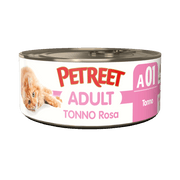 Petreet Tonno Rosa Gatto Adulto Barattolo 70g